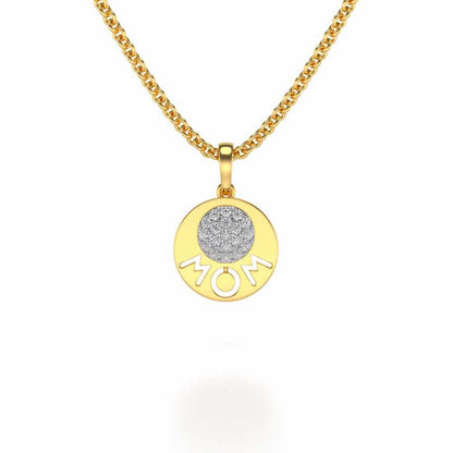 Mothercare Silver Pendant - Yellow Gold - Image 1
