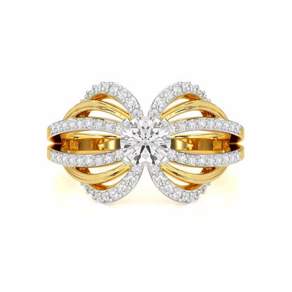 Mystic Grace Solitaire Ring - Yellow Gold - Image 4