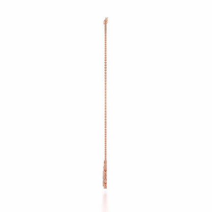 Mystical Sunshine Silver Necklace - Rose Gold - Image 4