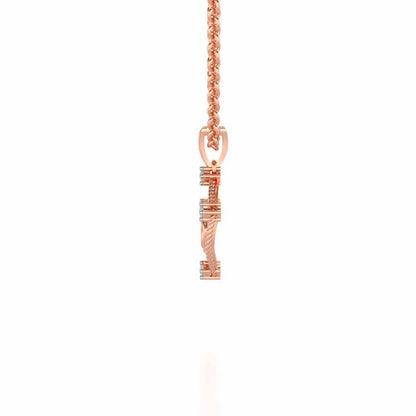 Namoh Silver Pendant - Rose Gold - Image 3