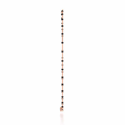 Nazar Silver Mangalsutra - Rose Gold - Image 4