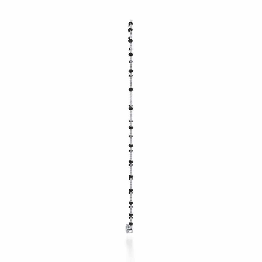 Nazar Silver Mangalsutra - White Gold - Image 4