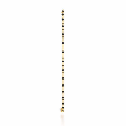 Nazar Silver Mangalsutra - Yellow Gold - Image 4