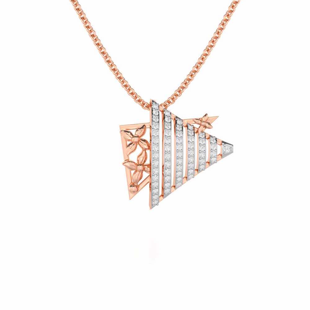 Noble Glow Silver Pendant