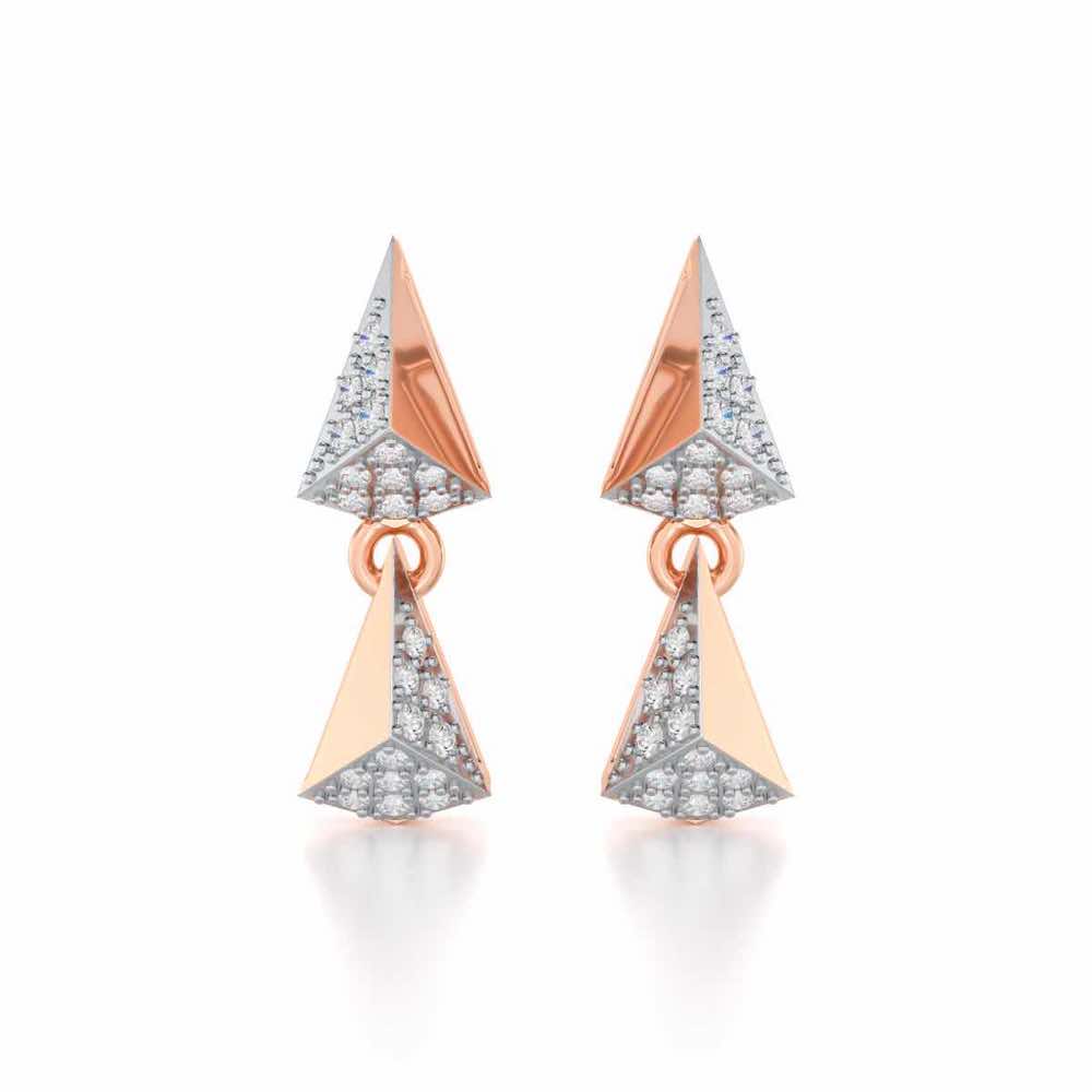 Noble Tassel Silver Earrings