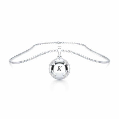 On-point Silver Pendant - White Gold - Image 3