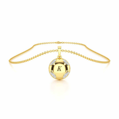 On-point Silver Pendant - Yellow Gold - Image 3