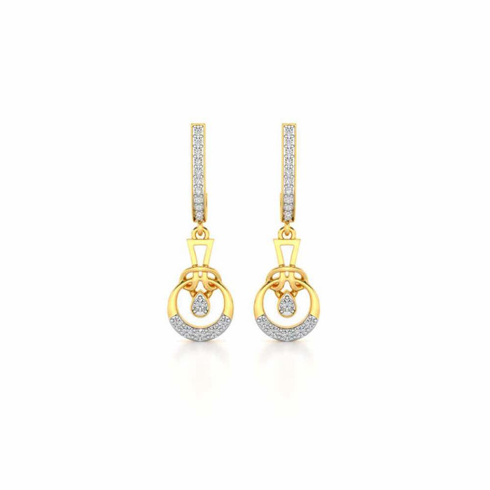 Opulence Drops Earrings - Yellow Gold - Image 1