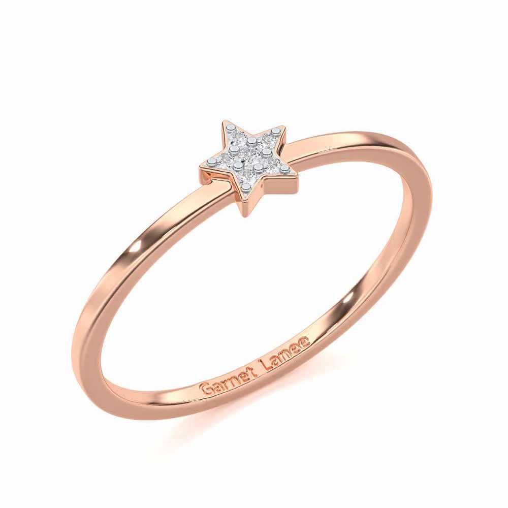 Opulent Star Silver Ring