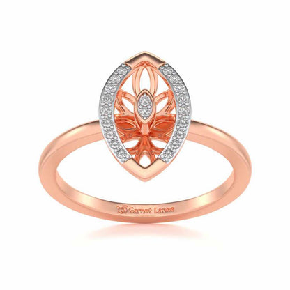 Orion Silver Ring - Rose Gold - Image 2