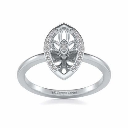 Orion Silver Ring - White Gold - Image 2