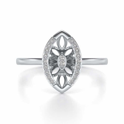 Orion Silver Ring - White Gold - Image 5