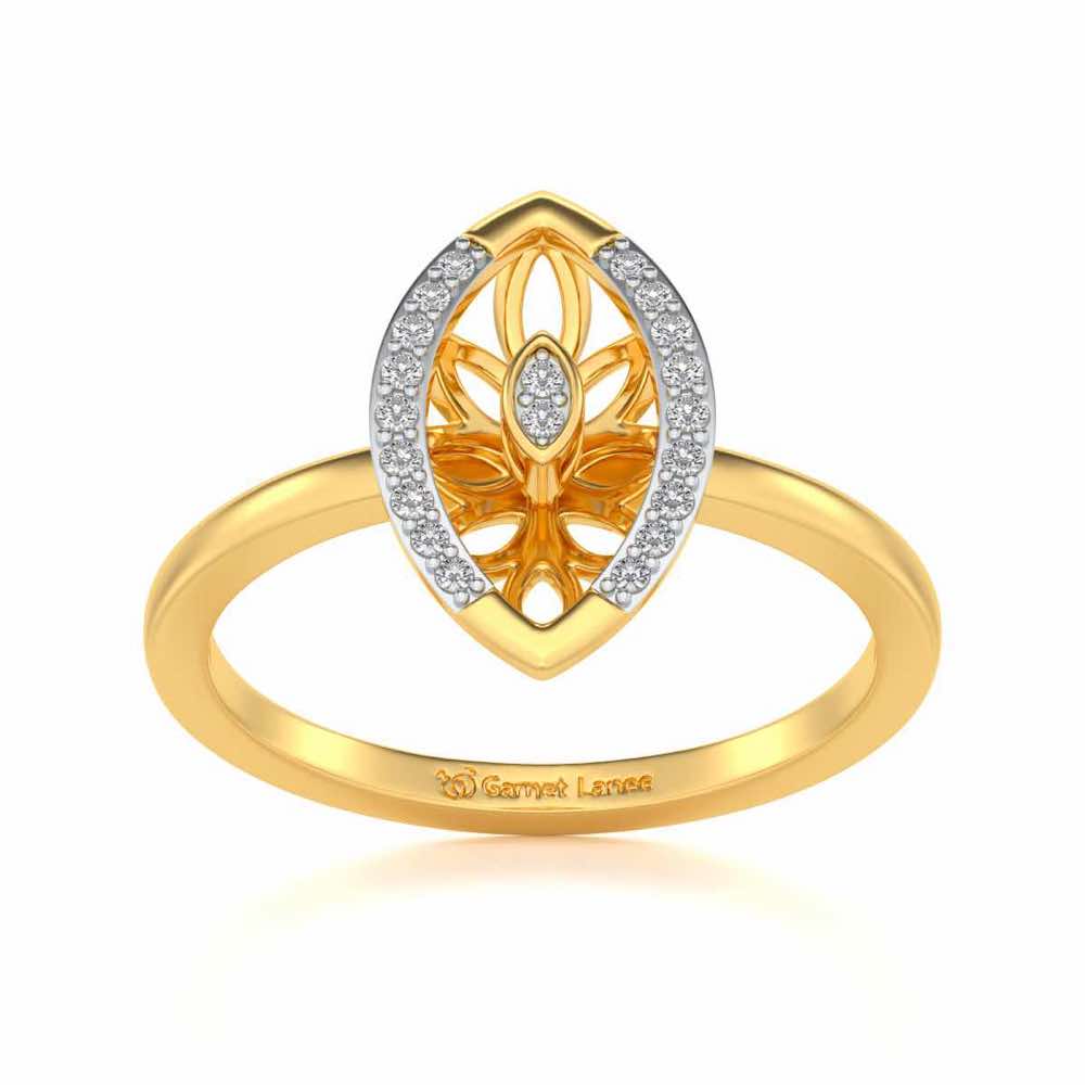 Orion Silver Ring - Yellow Gold - Image 2