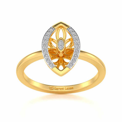 Orion Silver Ring - Yellow Gold - Image 2
