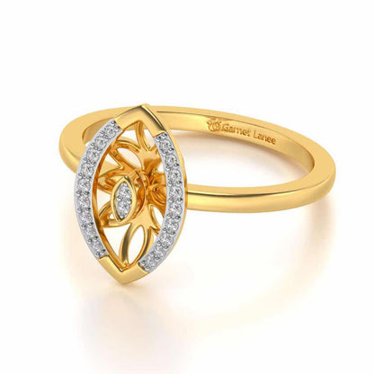 Orion Silver Ring - Yellow Gold - Image 3