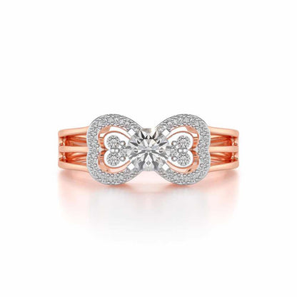 Pallavi Solitaire Ring - Rose Gold - Image 4