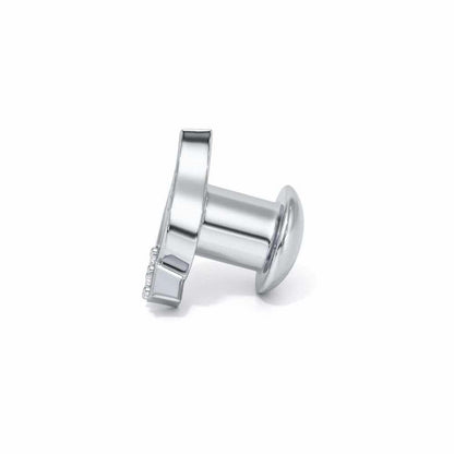 Paan Silver Watch Pin - White Gold - Image 4