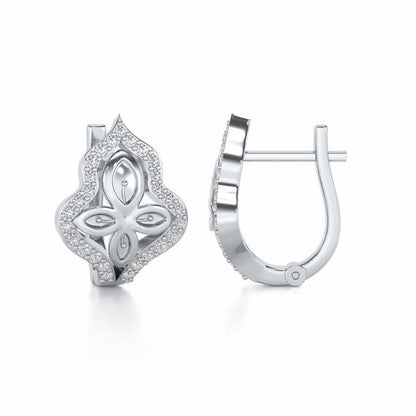 Panache Leaf Silver Bali - White Gold - Image 4