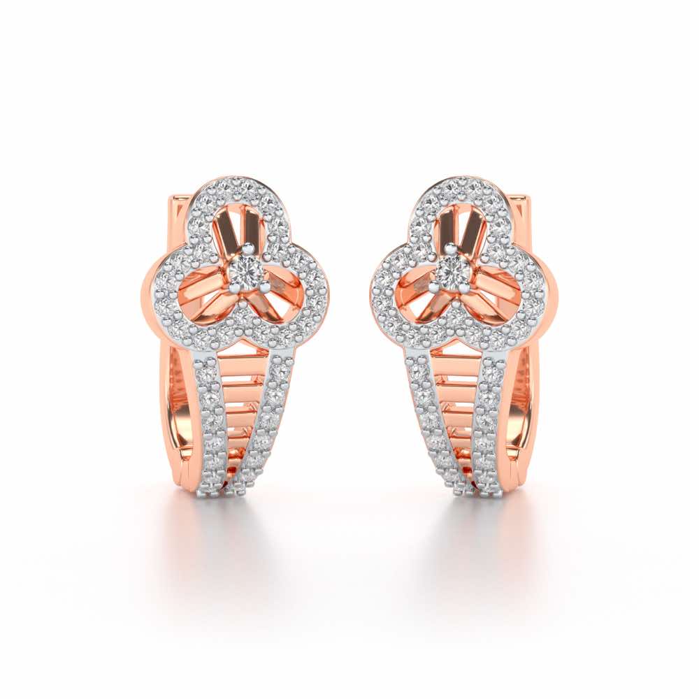 Pinwheel Flora Silver Bali - Rose Gold - Image 1