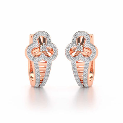 Pinwheel Flora Silver Bali - Rose Gold - Image 1