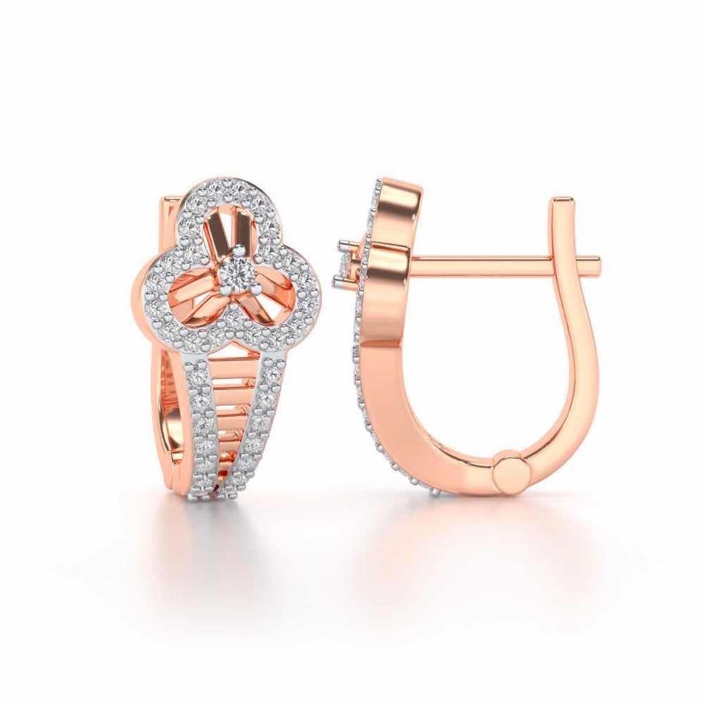 Pinwheel Flora Silver Bali - Rose Gold - Image 4