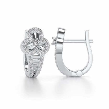 Pinwheel Flora Silver Bali - White Gold - Image 4