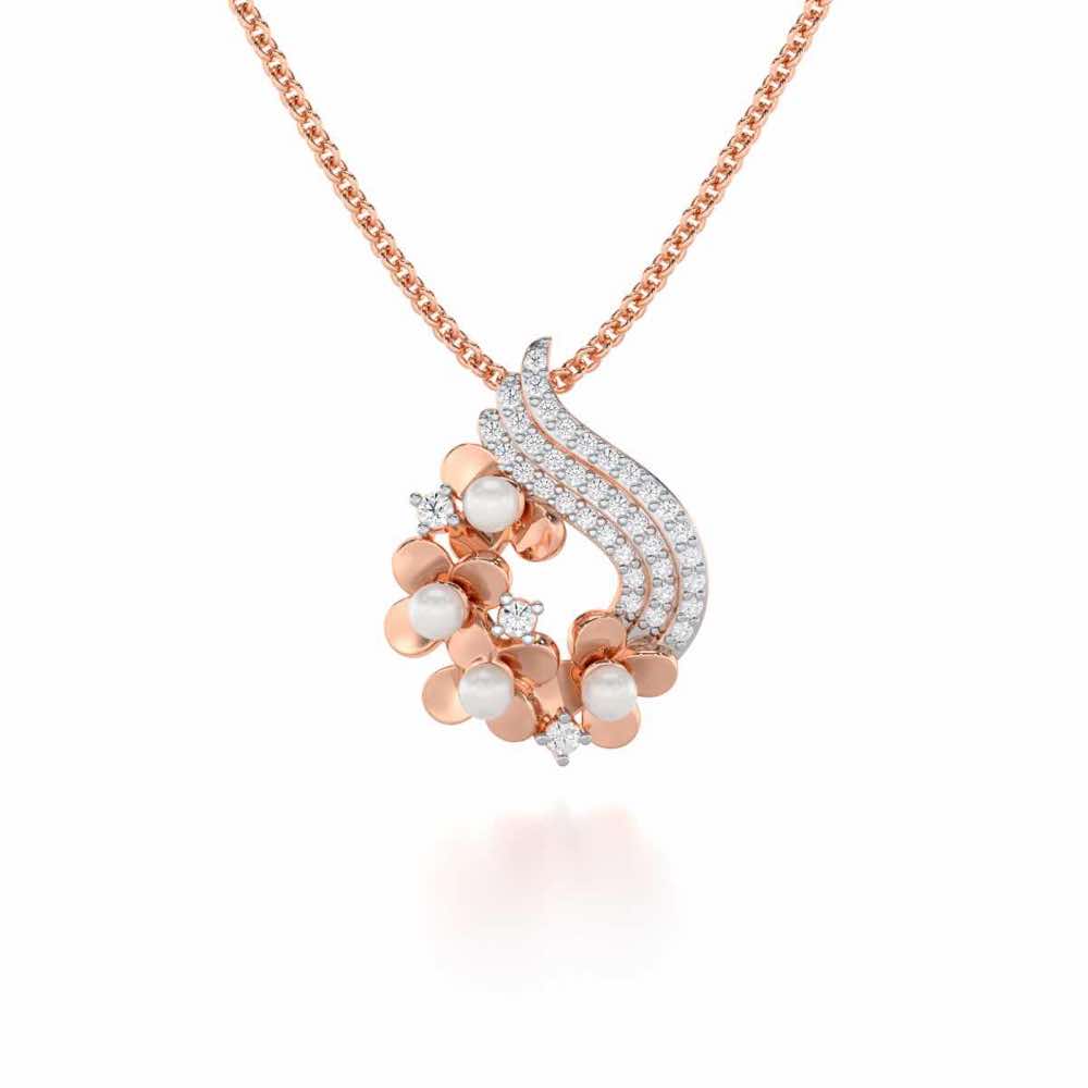 Pious Bloom Silver Pendant