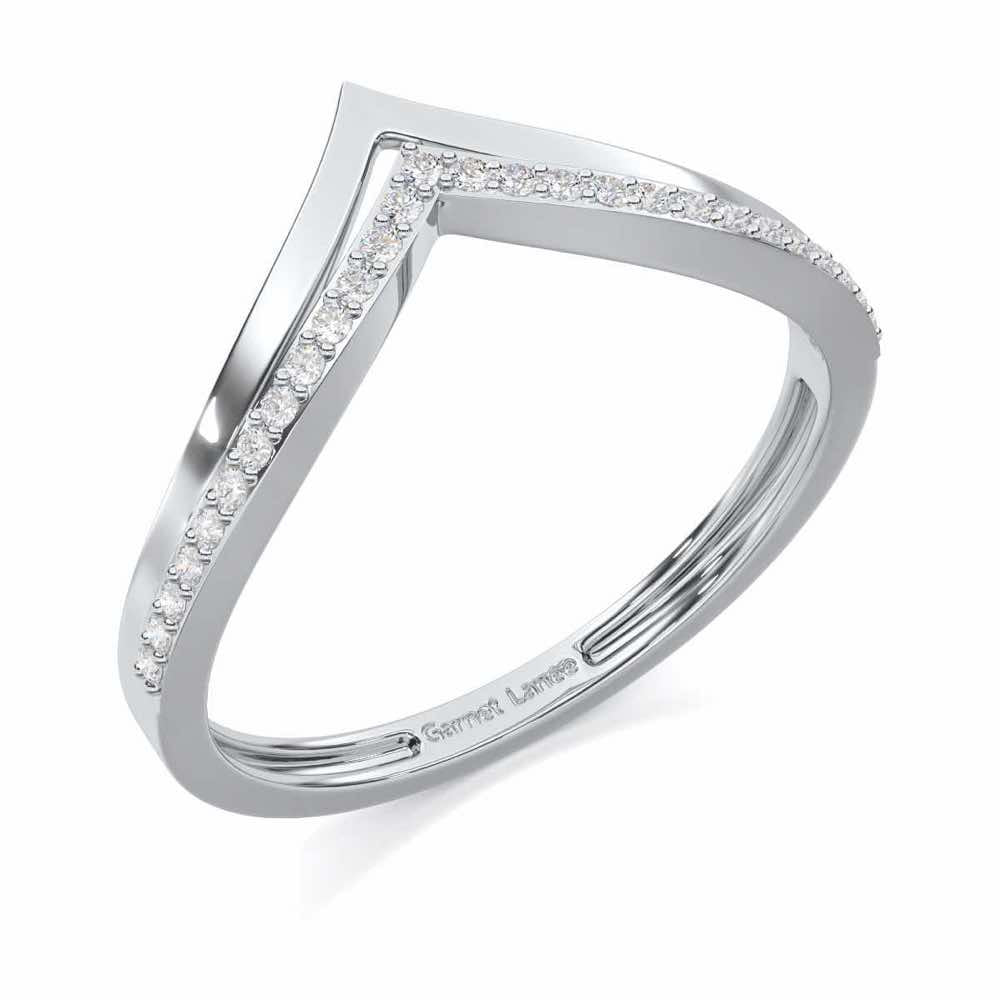 Point To Silver Ring - White Gold - Image 1
