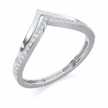Point To Silver Ring - White Gold - Image 1