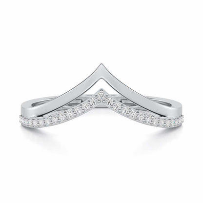 Point To Silver Ring - White Gold - Image 4