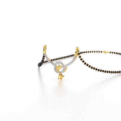 Prakash Silver Mangasutra - Yellow Gold - Image 2