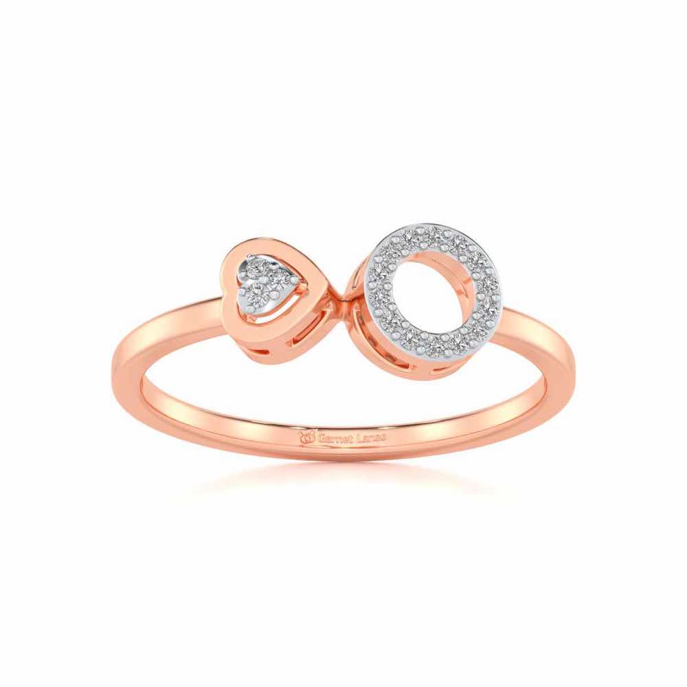 Precious Silver Ring - Rose Gold - Image 2