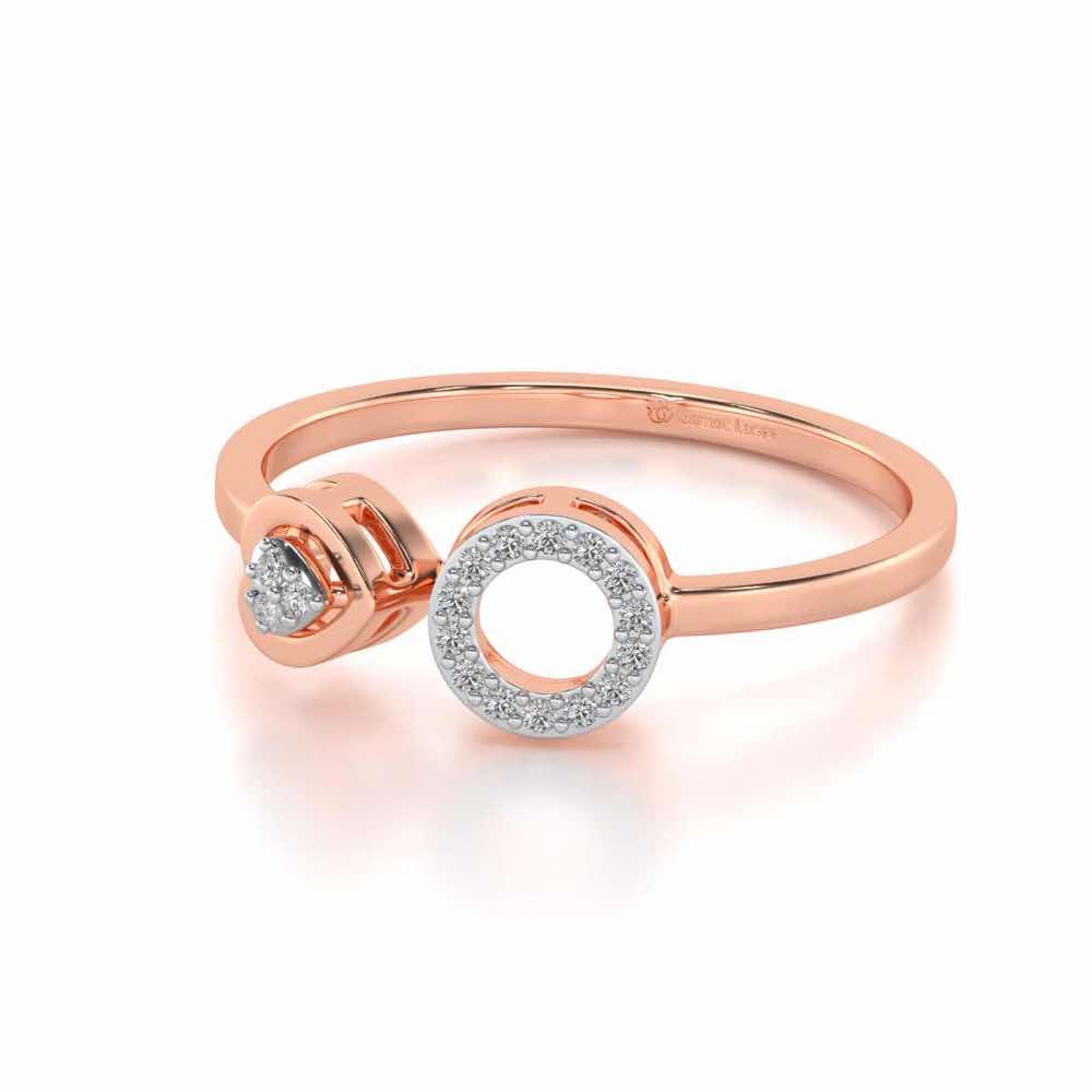 Precious Silver Ring - Rose Gold - Image 3