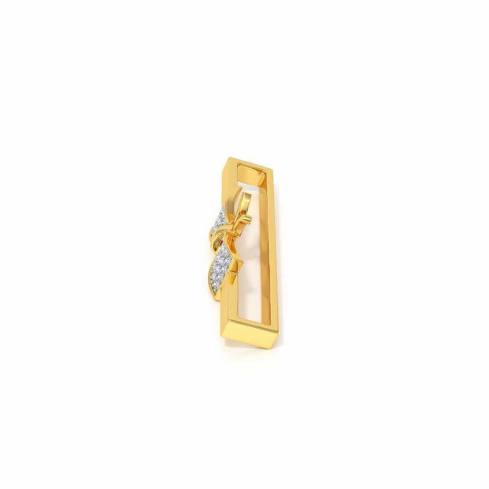 Pretty Bow Silver Watch Band - Yellow Gold - Image 4