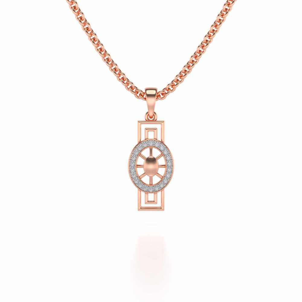 Princess Floral Silver Pendant