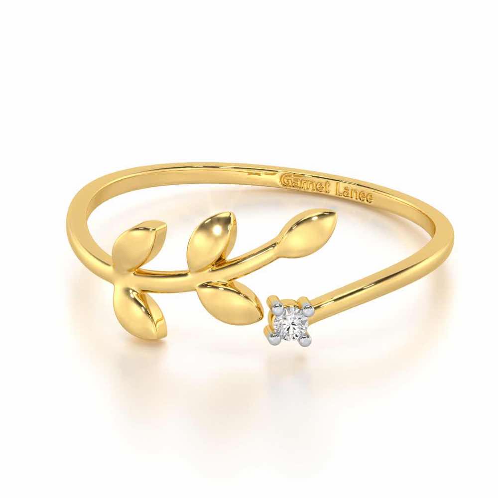 Princess Perfection Silver Ring - Yellow Gold - Image 2