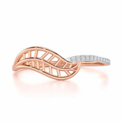 Pure Pleasure Silver Ring - Rose Gold - Image 4