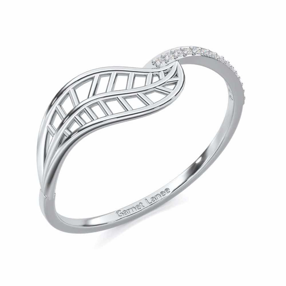 Pure Pleasure Silver Ring - White Gold - Image 1