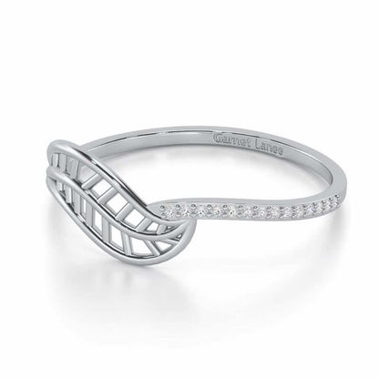 Pure Pleasure Silver Ring - White Gold - Image 2