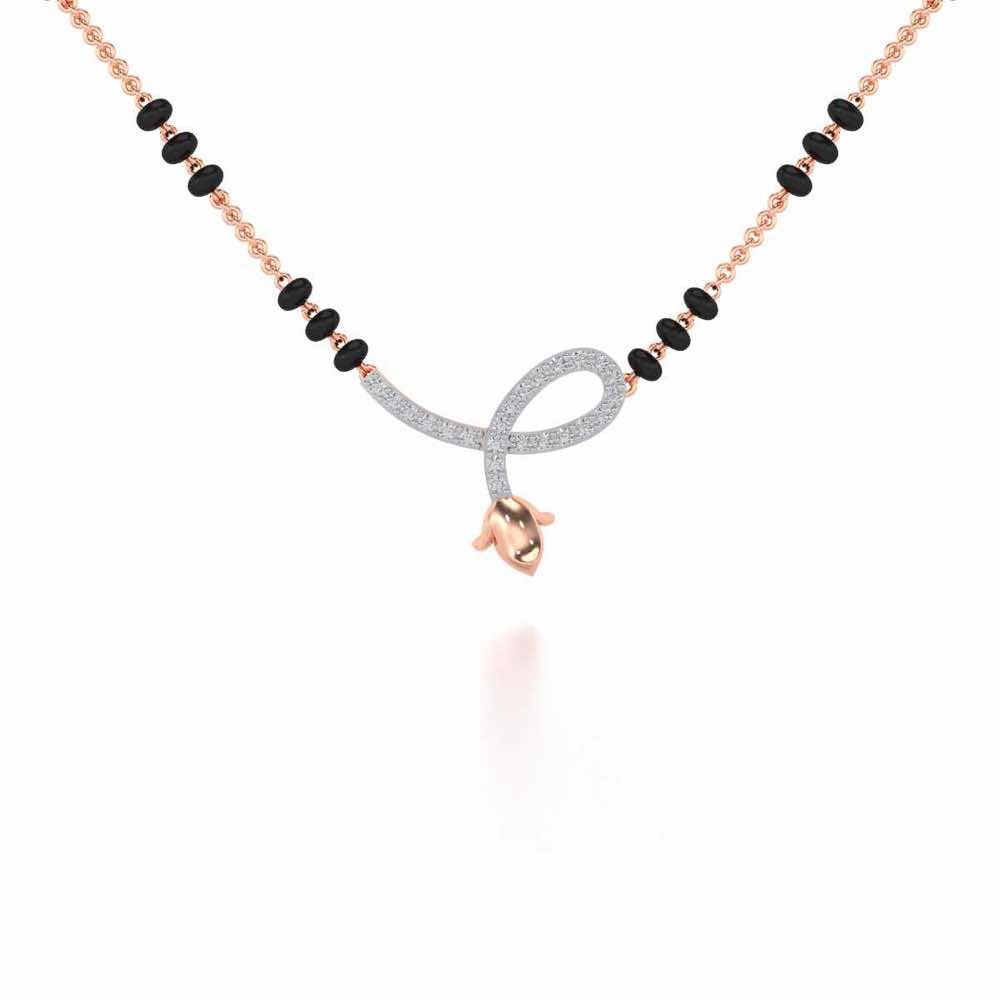 Pushap Silver Mangalsutra