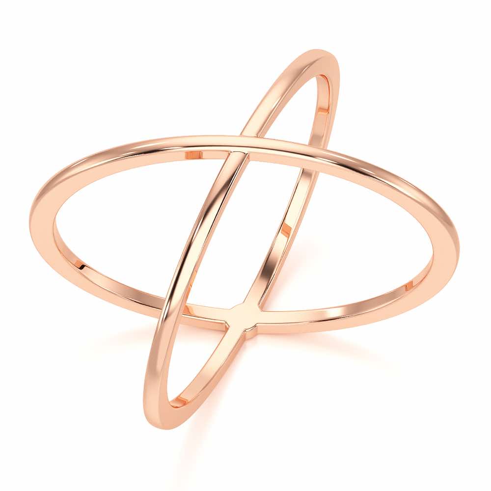 Lush Loops Women Ring - Rose Gold - Image 1