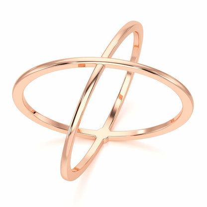 Lush Loops Women Ring - Rose Gold - Image 1