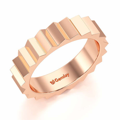 Selena Silver Ring - Rose Gold - Image 1