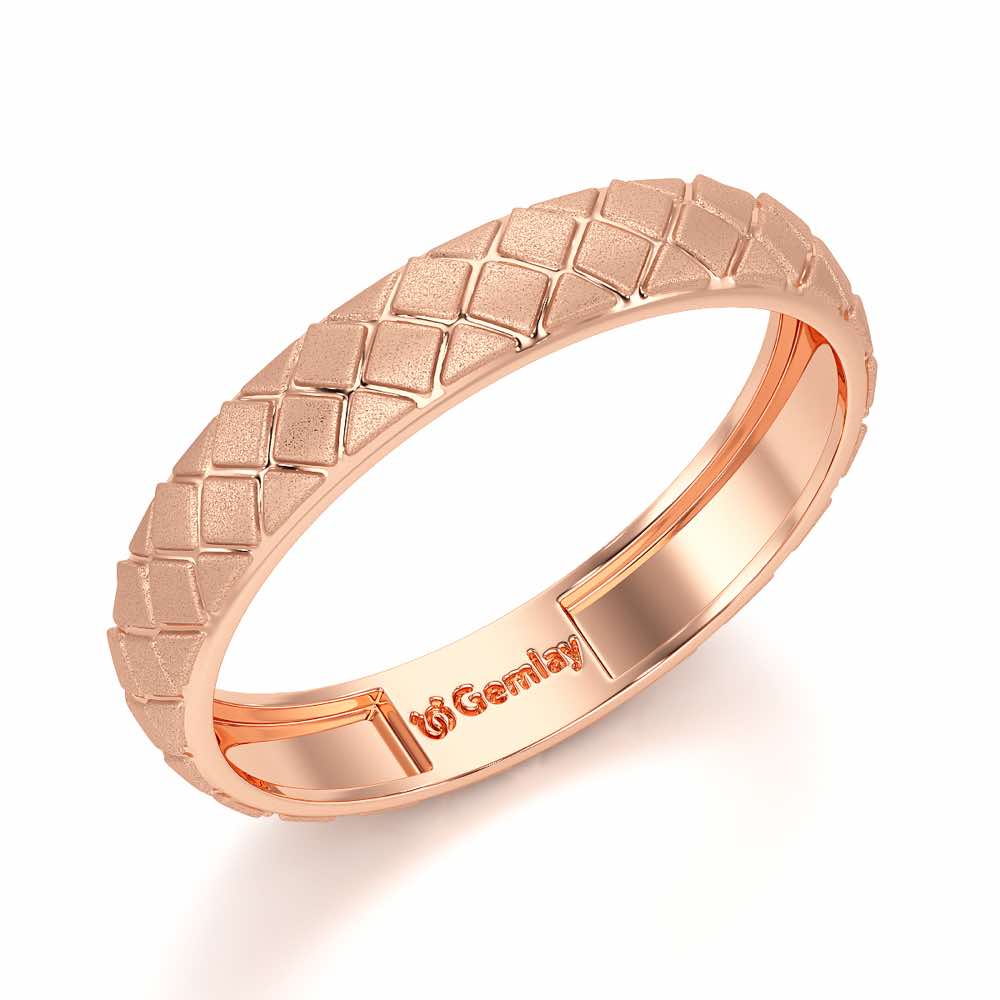 Marie Silver Ring - Rose Gold - Image 1