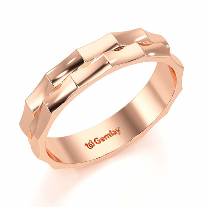 Odessa Silver Ring - Rose Gold - Image 1