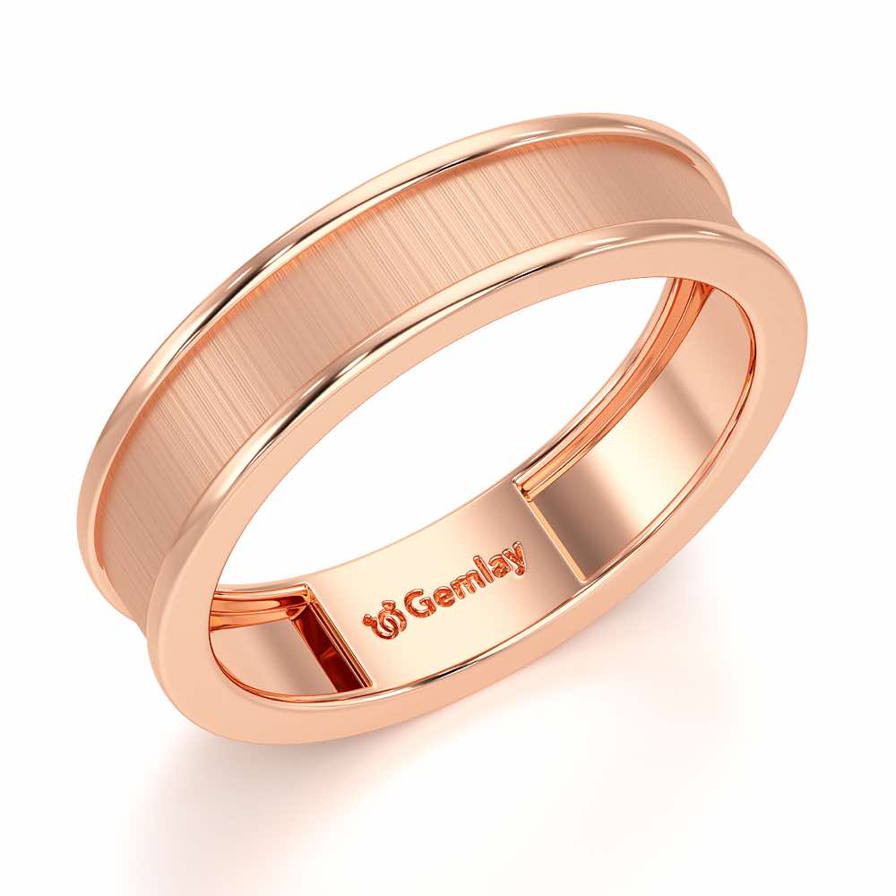 Camille Silver Ring - Rose Gold - Image 1