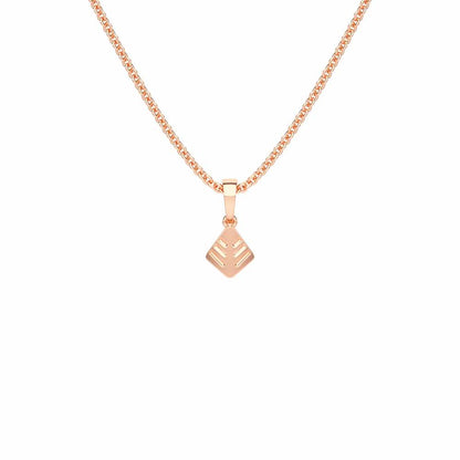 Silk Shine Gold Pendant - Rose Gold - Image 1