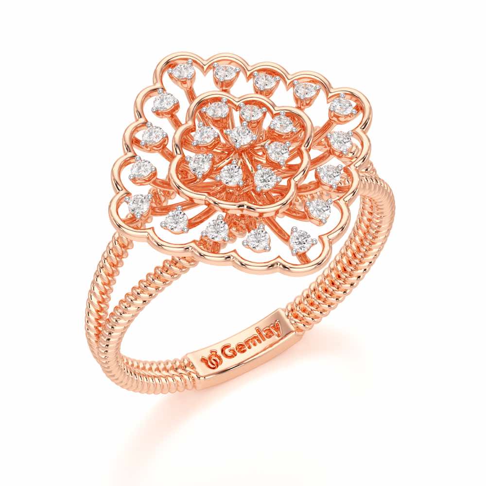 Zeppelin Glow Silver Ring