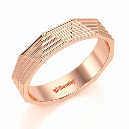 Sienna Silver Ring - Rose Gold - Image 1