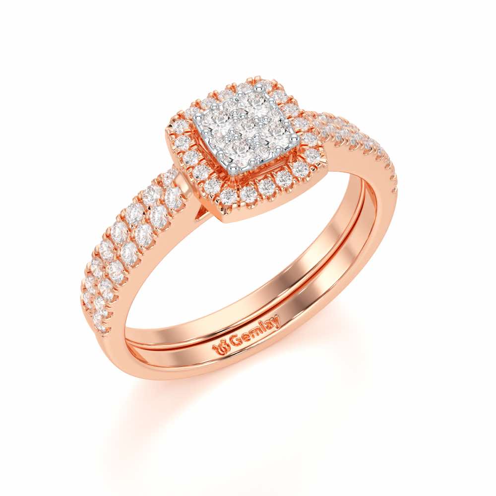 Bride Choice Silver Ring - Rose Gold - Image 1